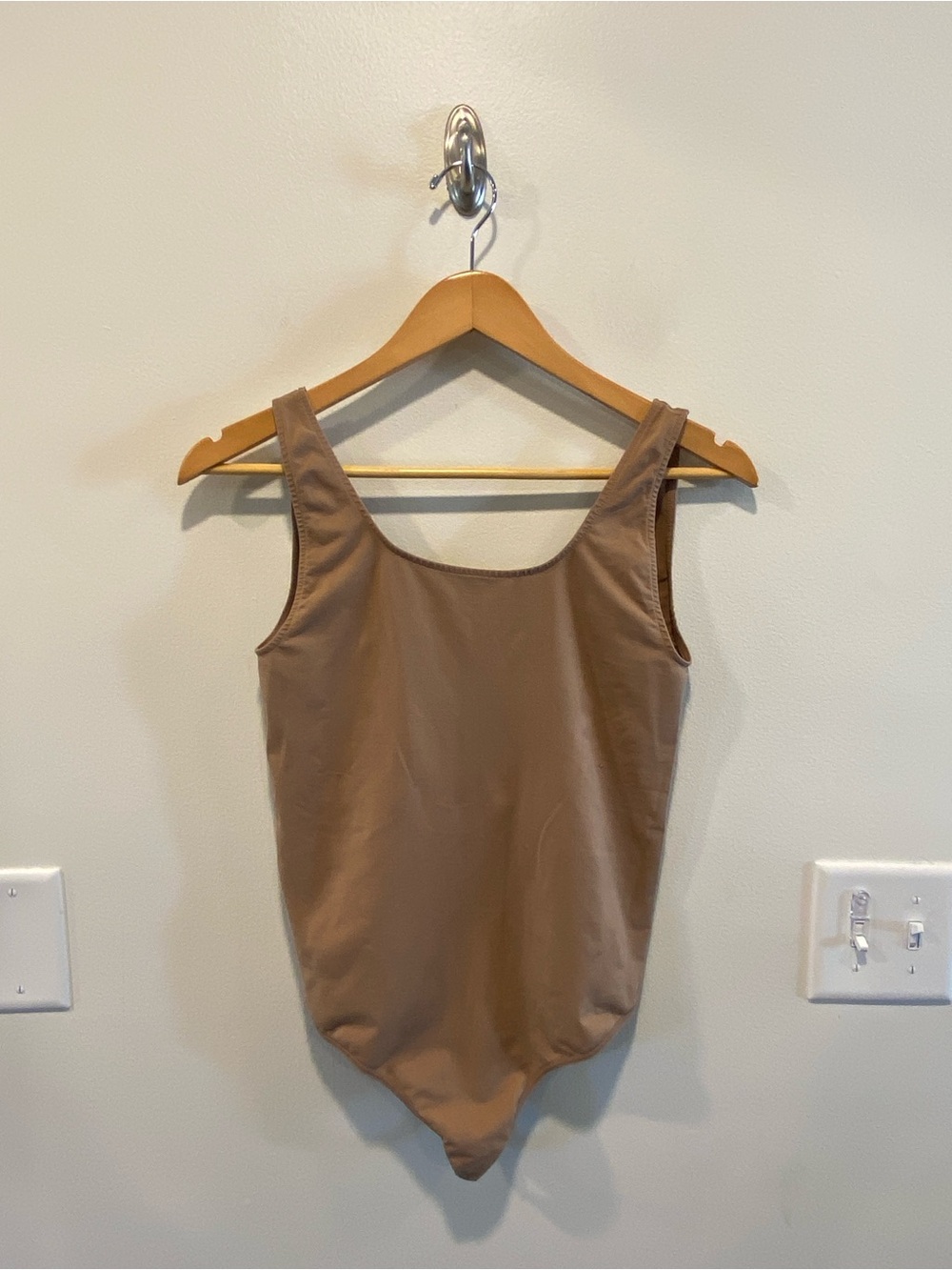 Skims Fits Everybody Square-Neck Bodysuit size 1X clay shapewear